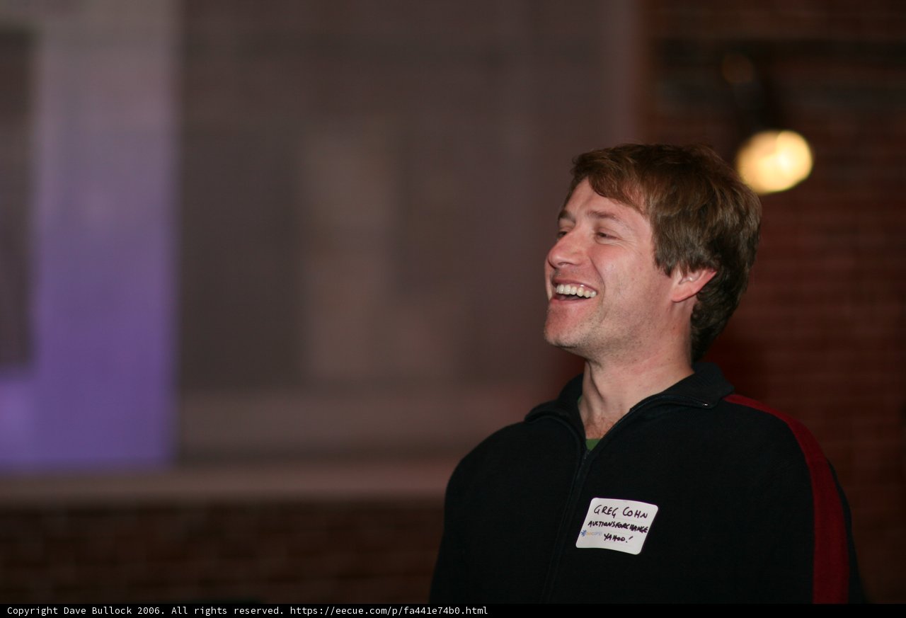 Screen-smiling Man