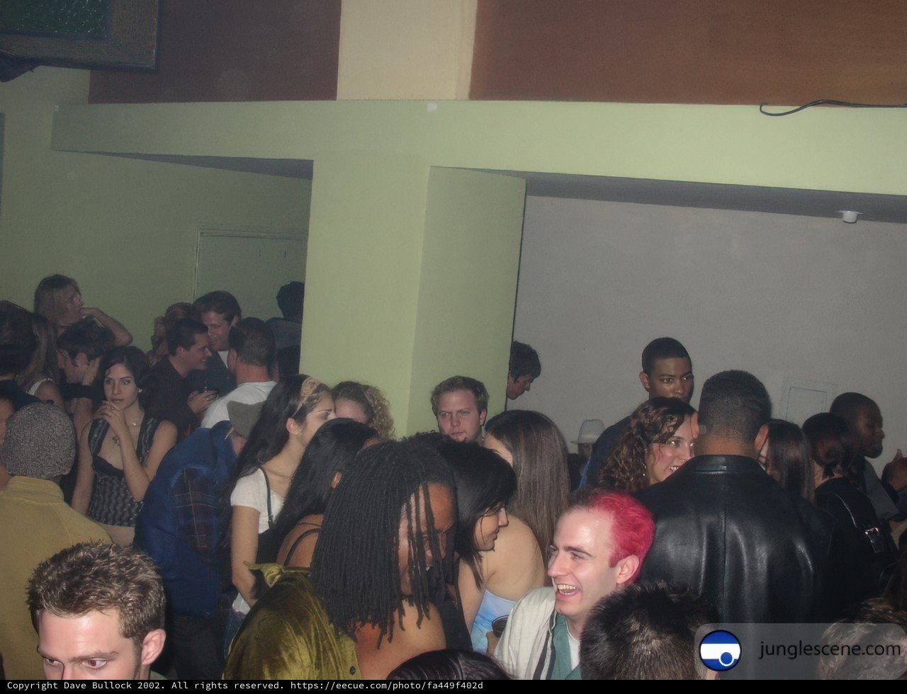 Partygoers pack the club