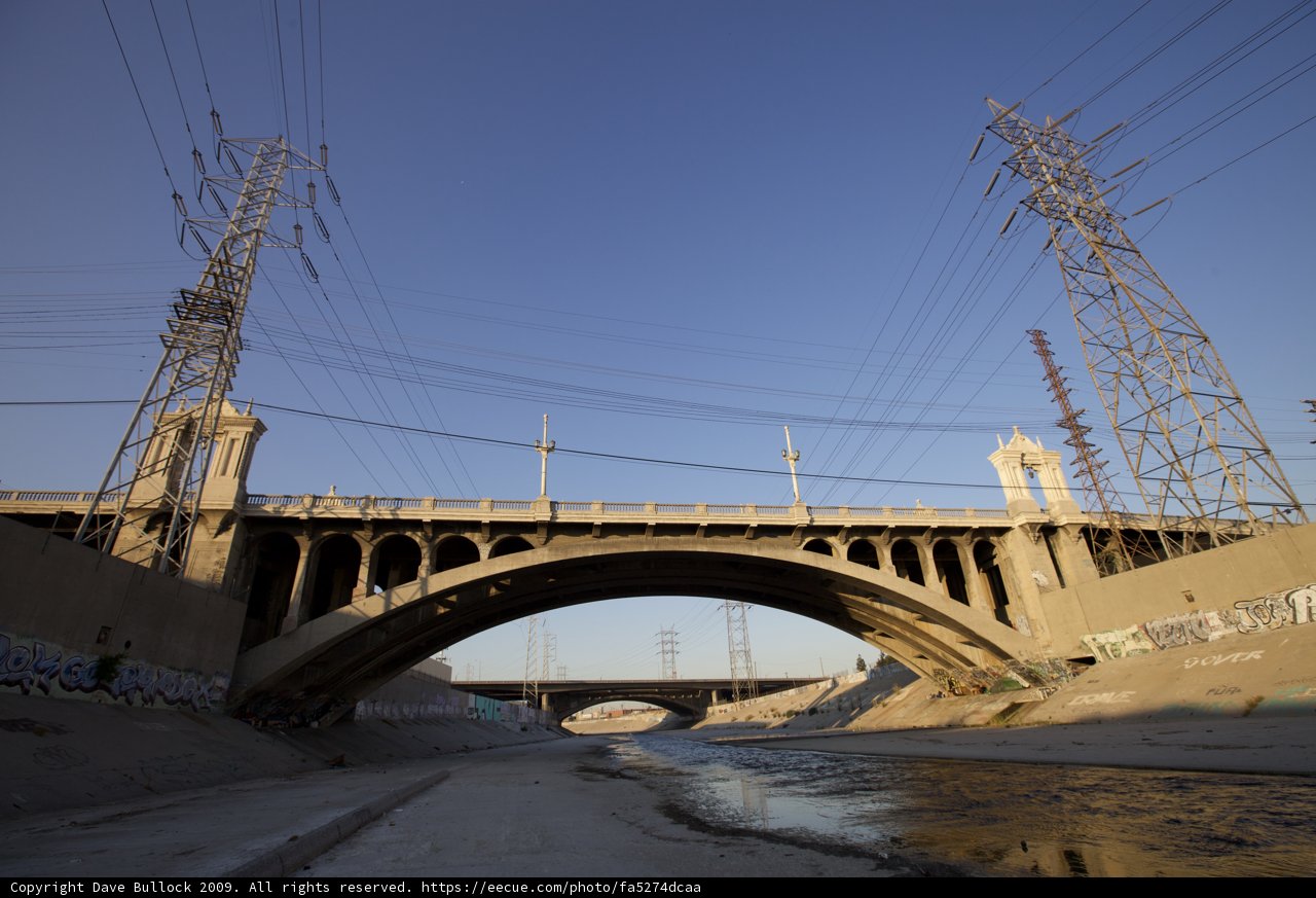 Art on the Freeway Bridge