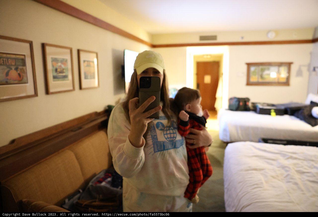 Selfie Time in the Magical Room