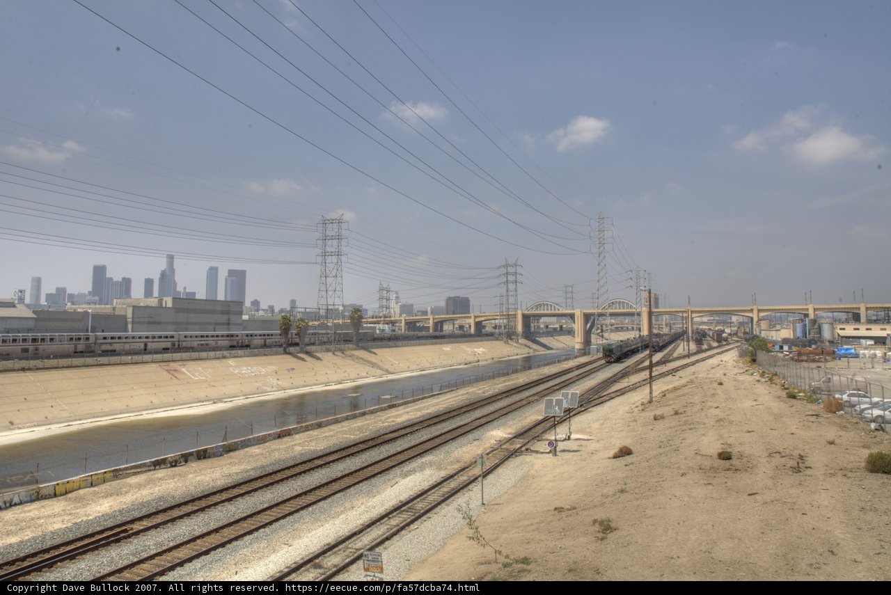 Cityscape from the Tracks