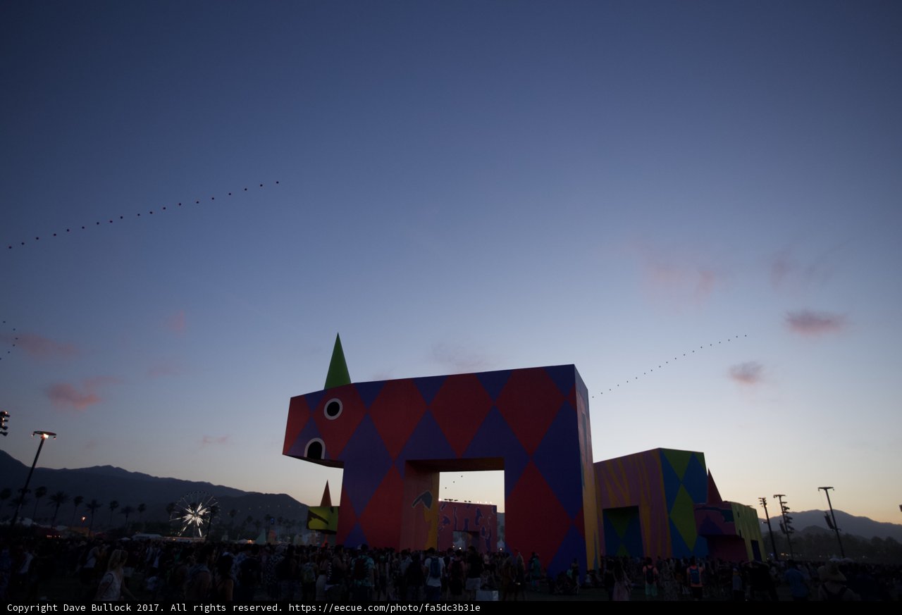 Kites and Colors at the Coachella Shelter