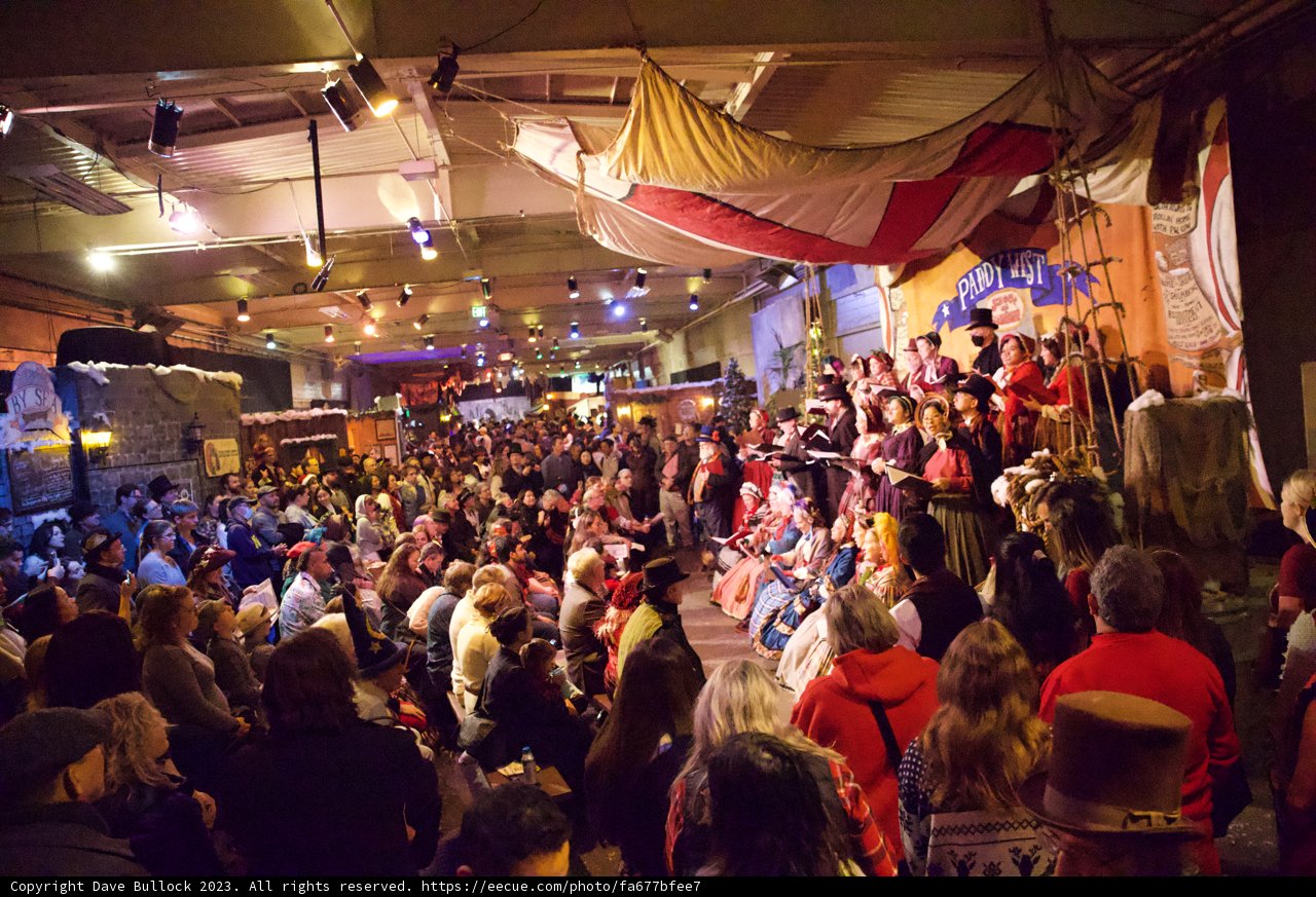 Urban Night Life at the Dickens Christmas Fair 2023