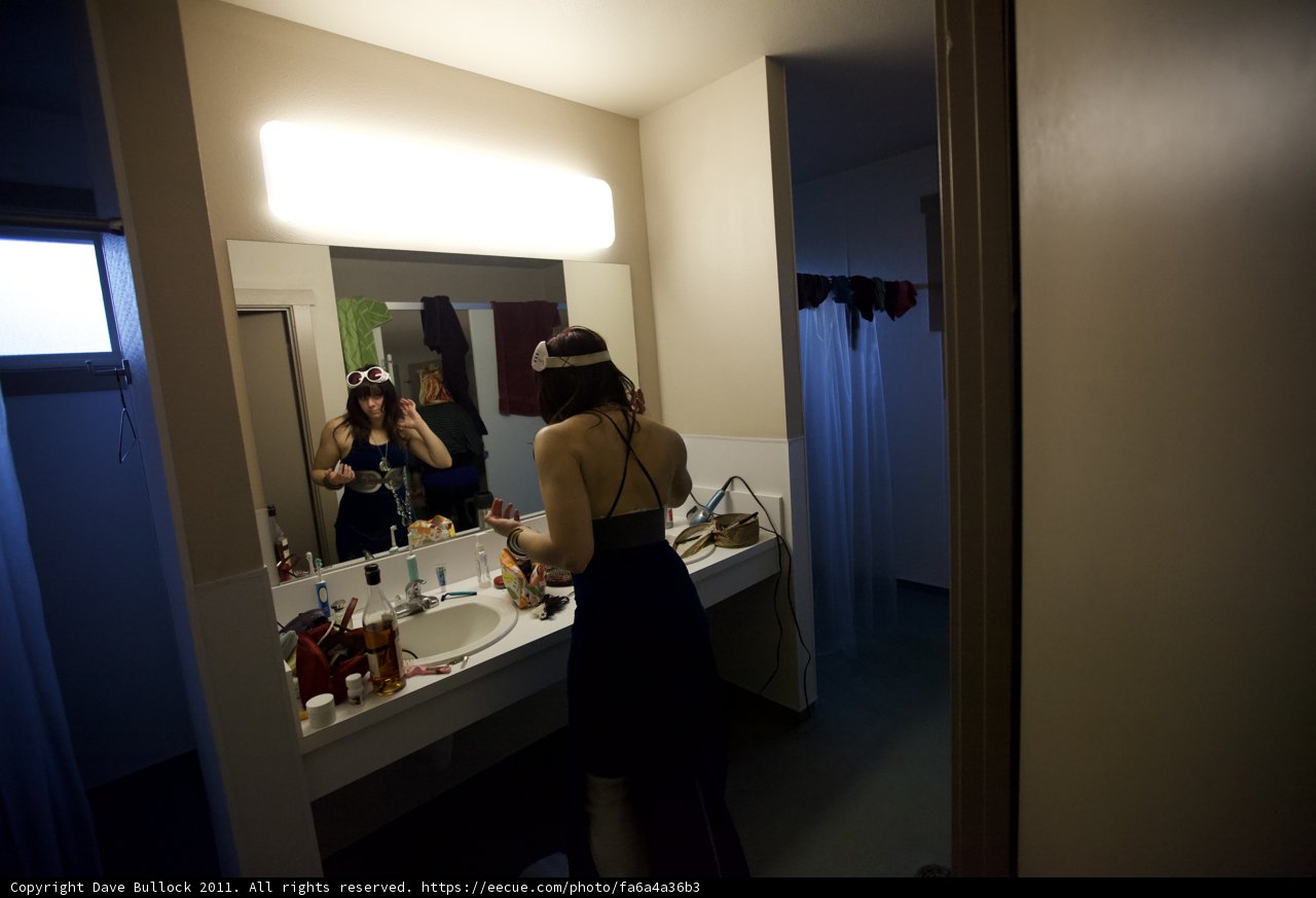 The Bride Prepares