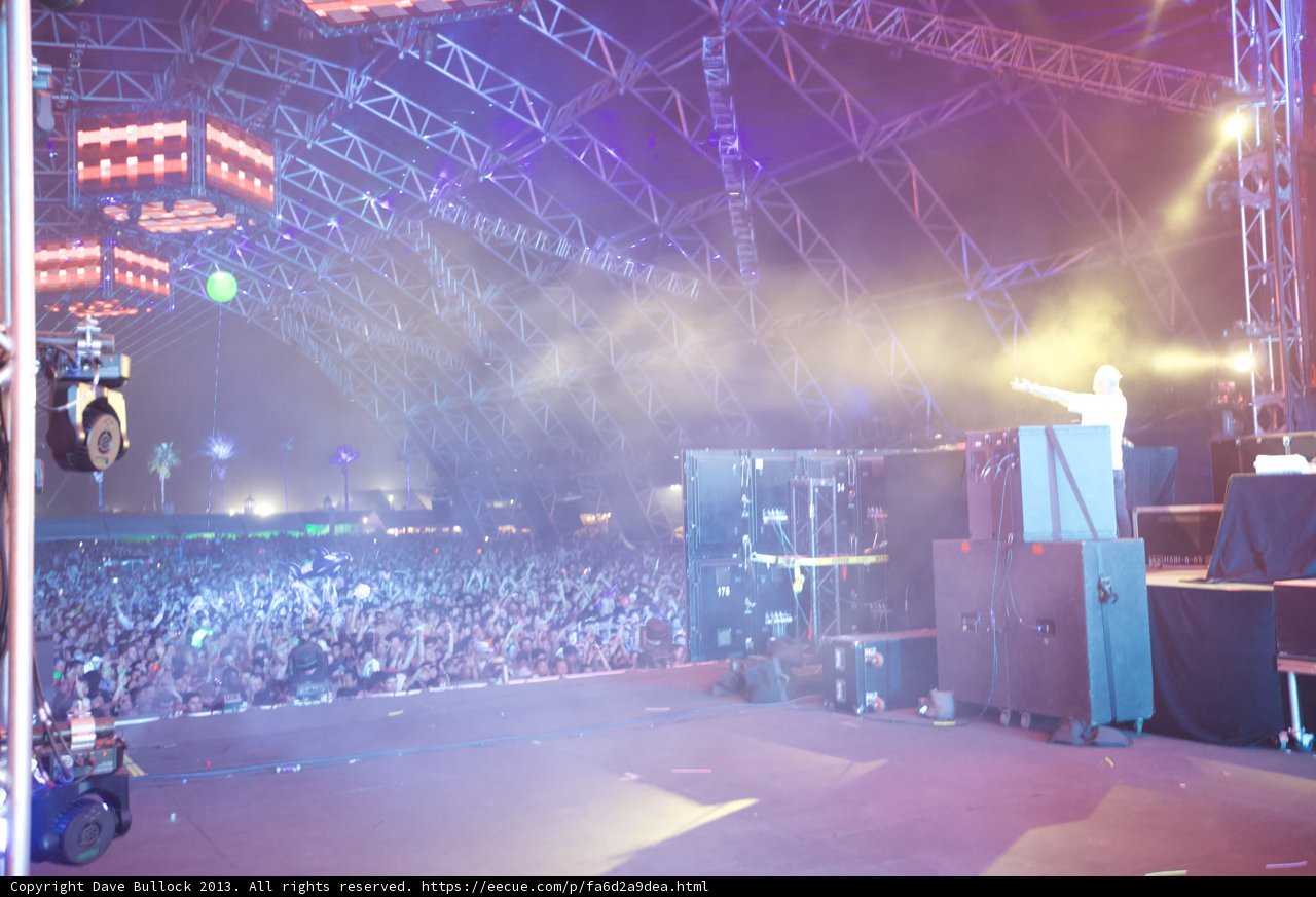 DJ Rocks the Crowd at Coachella