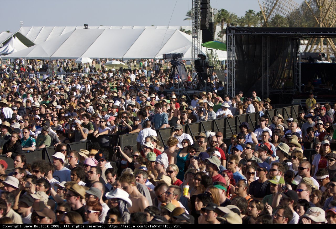 Coachella Crowd Goes Wild