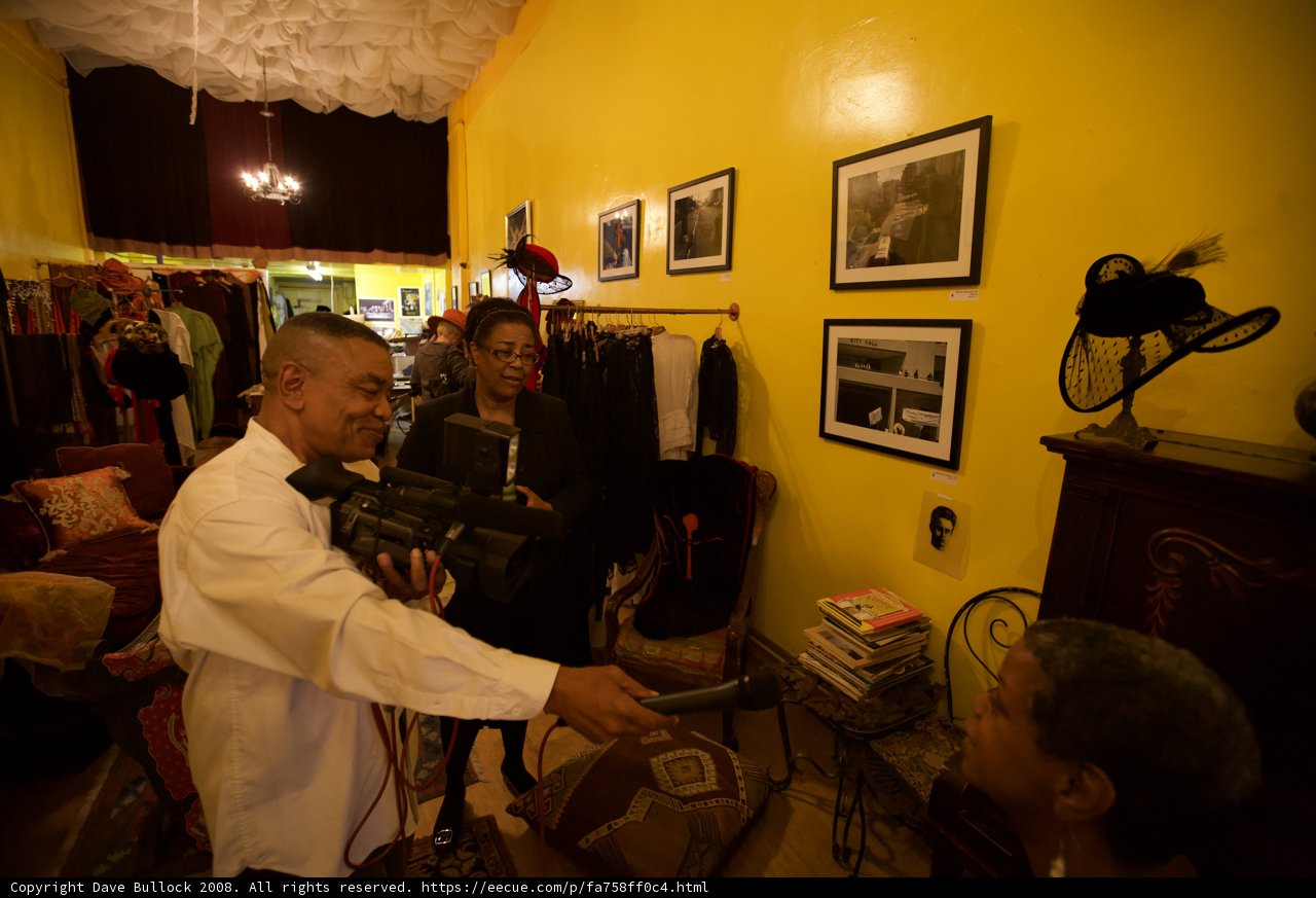 Photographer Capturing Art at 2008 SRPC Show