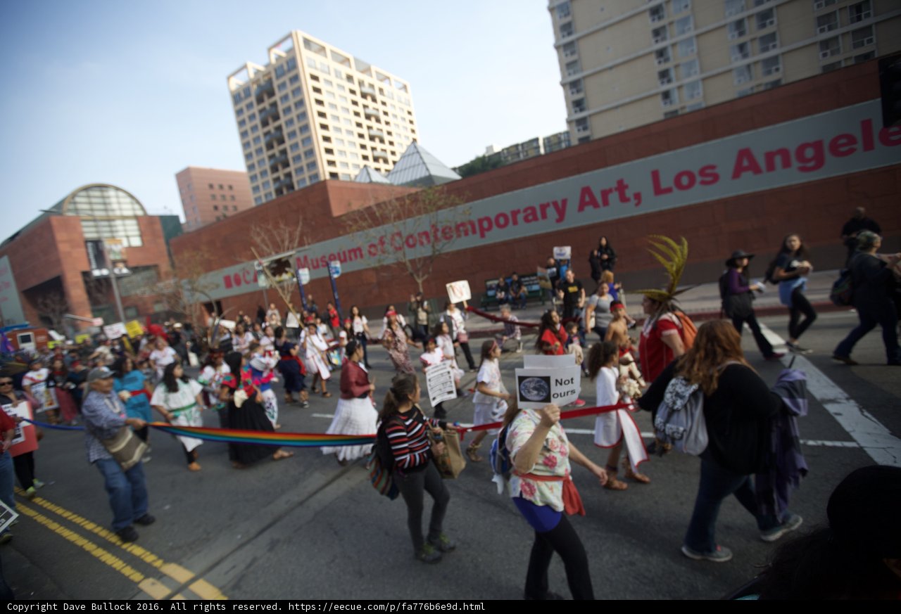A Diverse Group Takes to the Streets