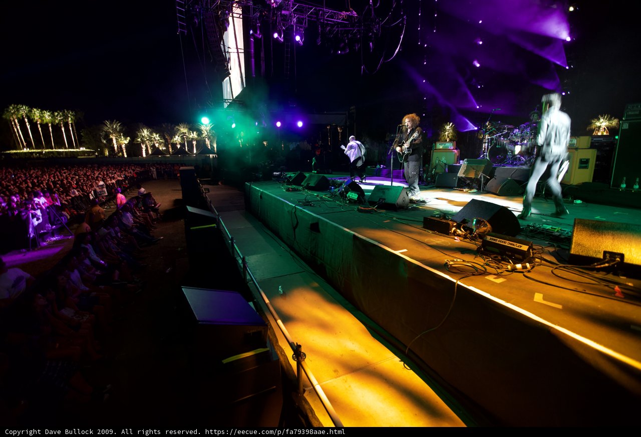 Rocking the Night Away at Coachella 2009