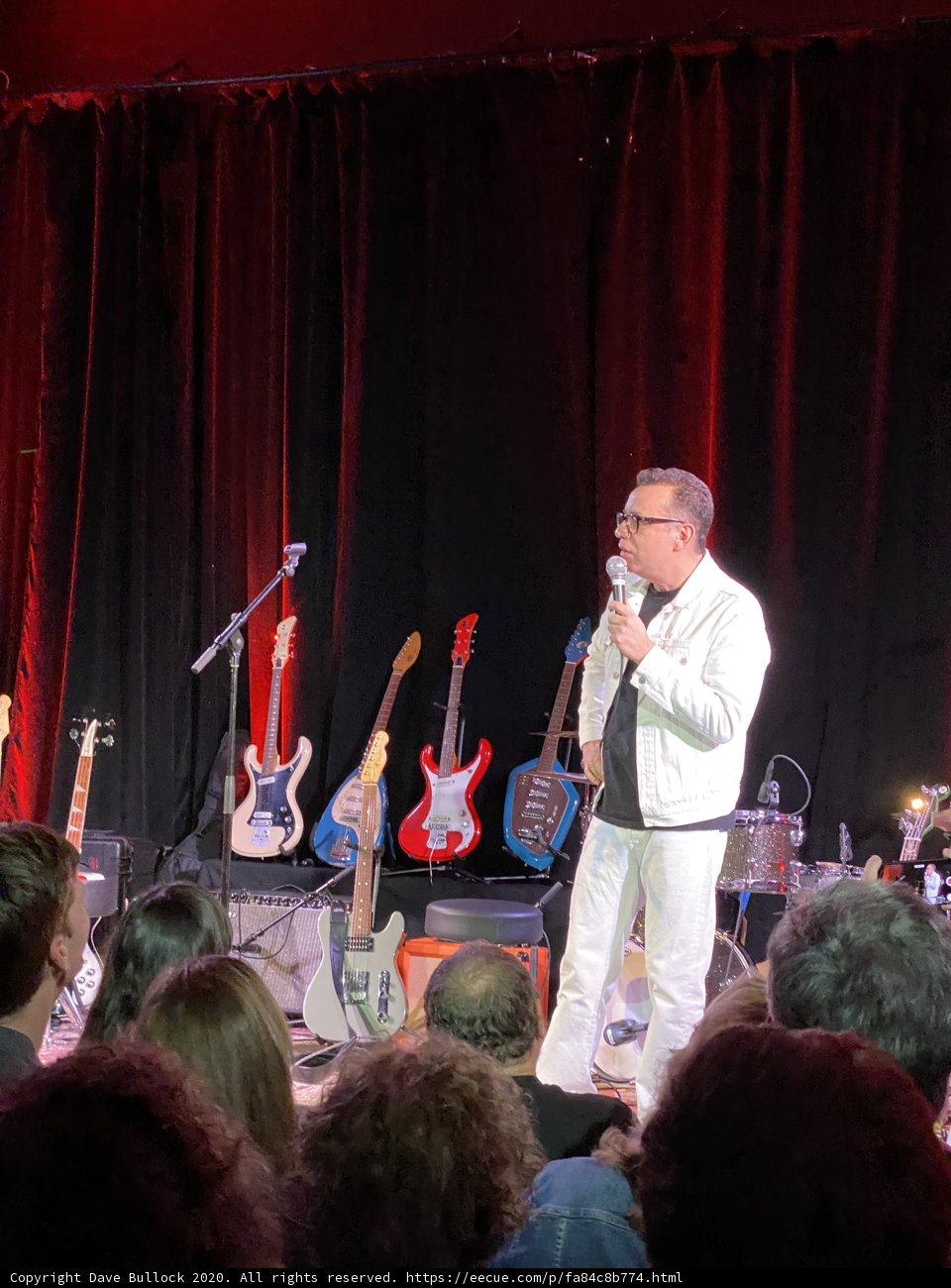 Fred Armisen electrifies the San Francisco crowd with his guitar skills