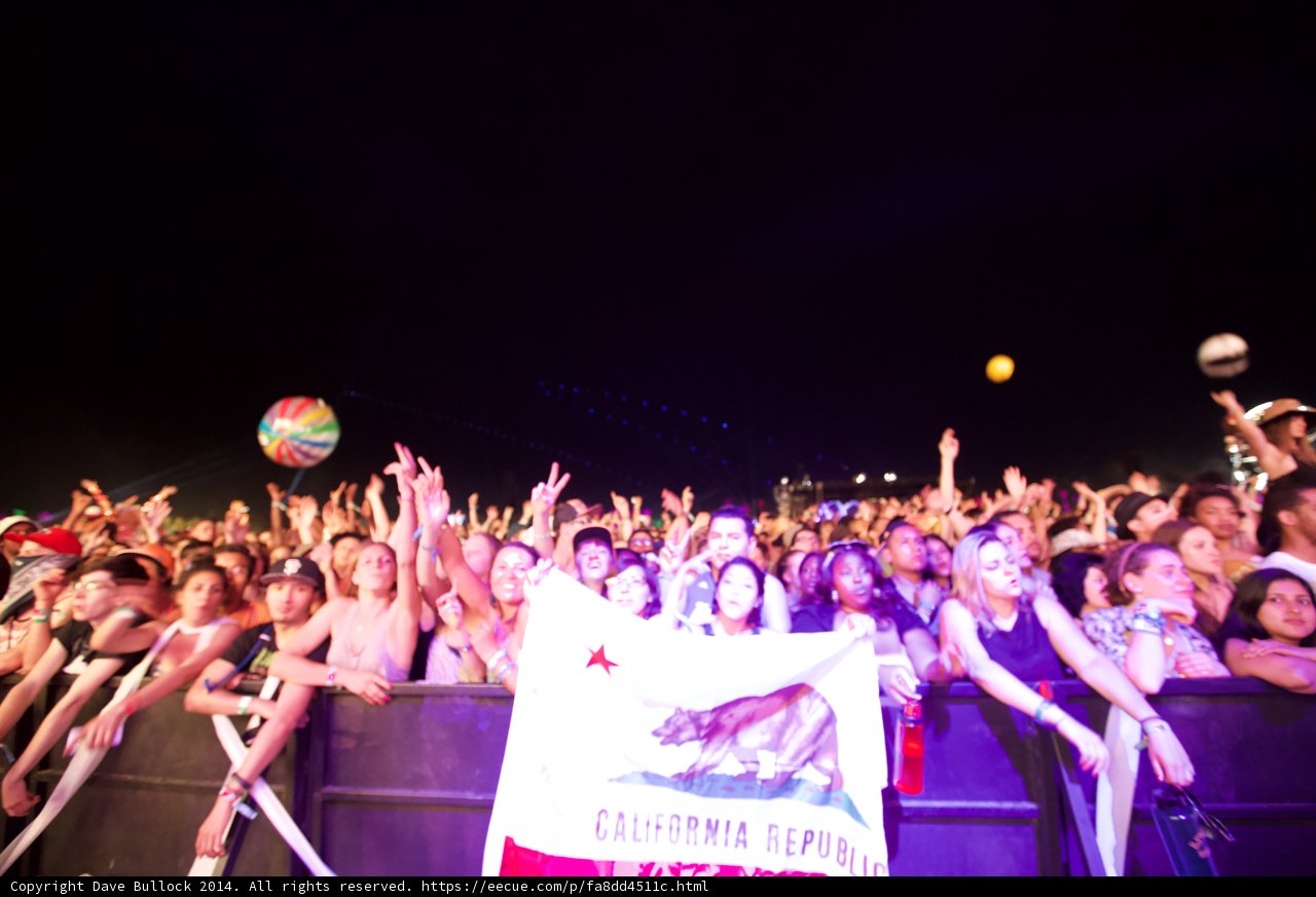 Crowd Goes Wild at Coachella