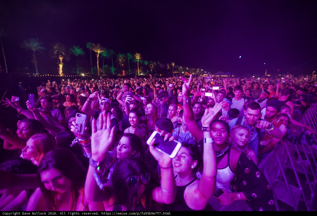 Crowd Goes Wild at Coachella Concert