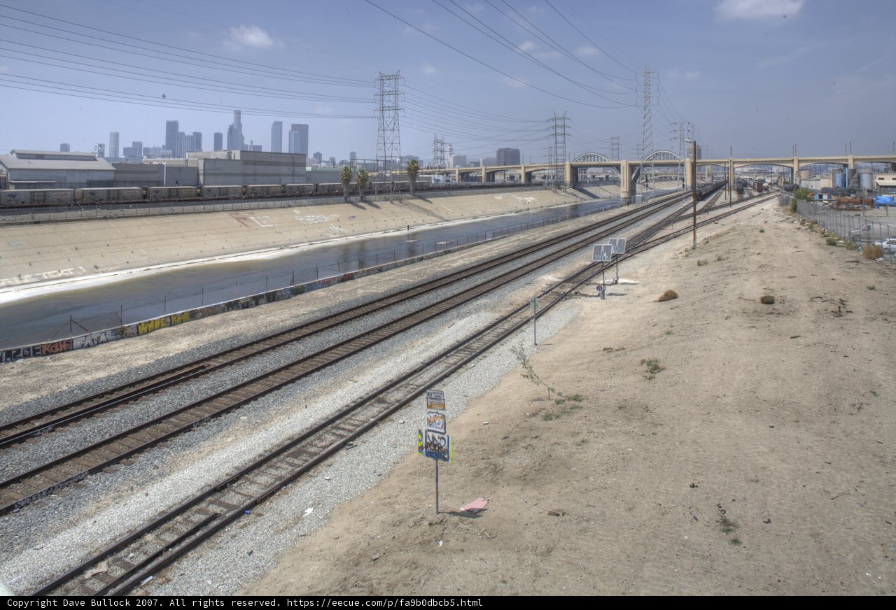 Riding the Rails Above the LA River