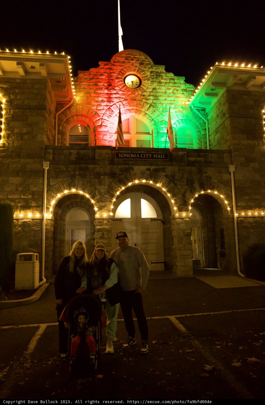 Christmas Sparkle in Downtown Sonoma, 2023