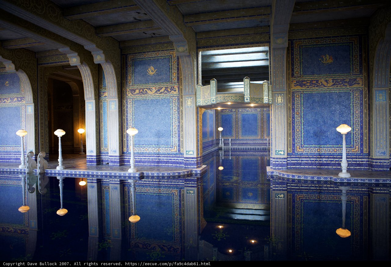 The Serene Blue Pool