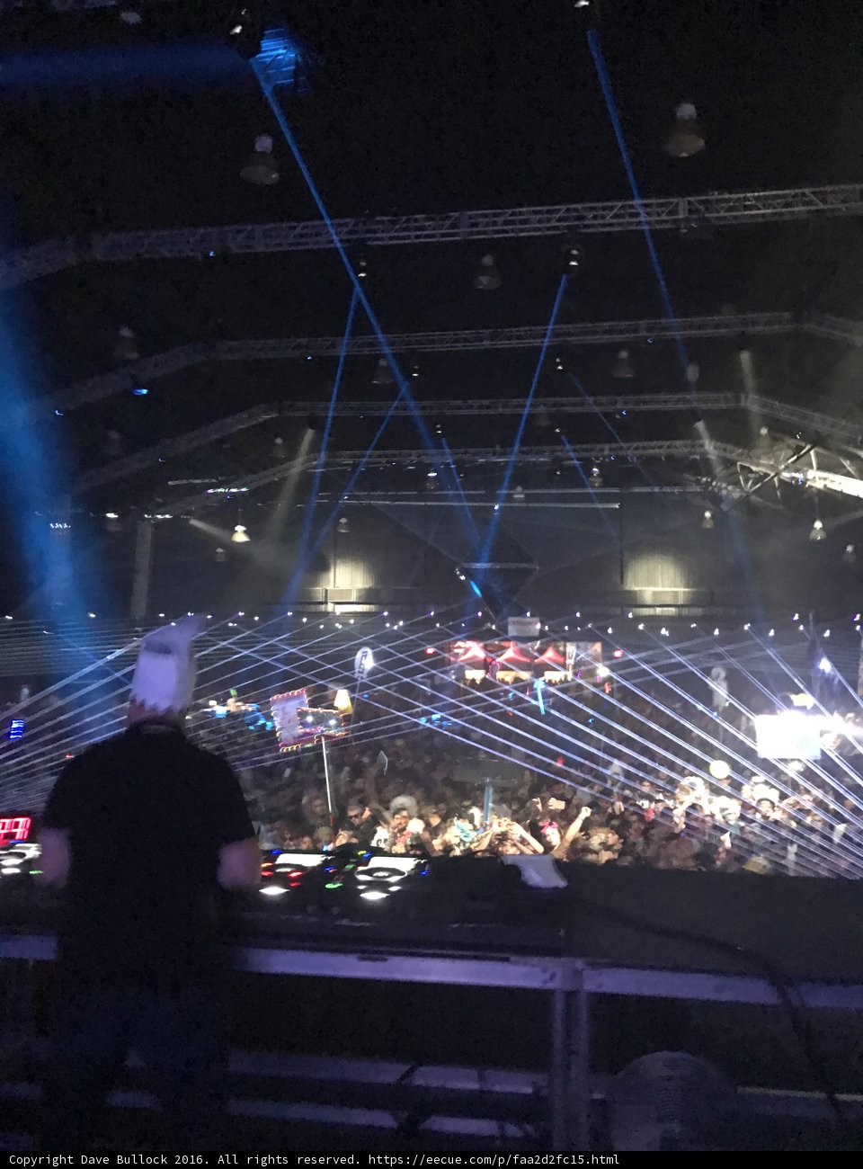 DJ Rocking the Spotlight at a Nightclub