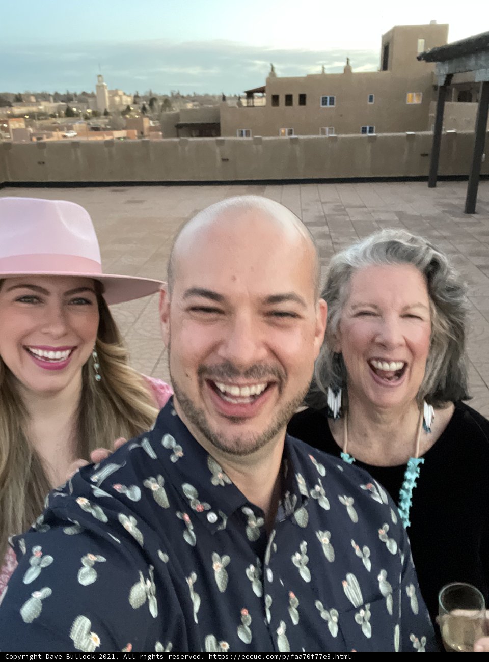 Rooftop Selfie in Santa Fe