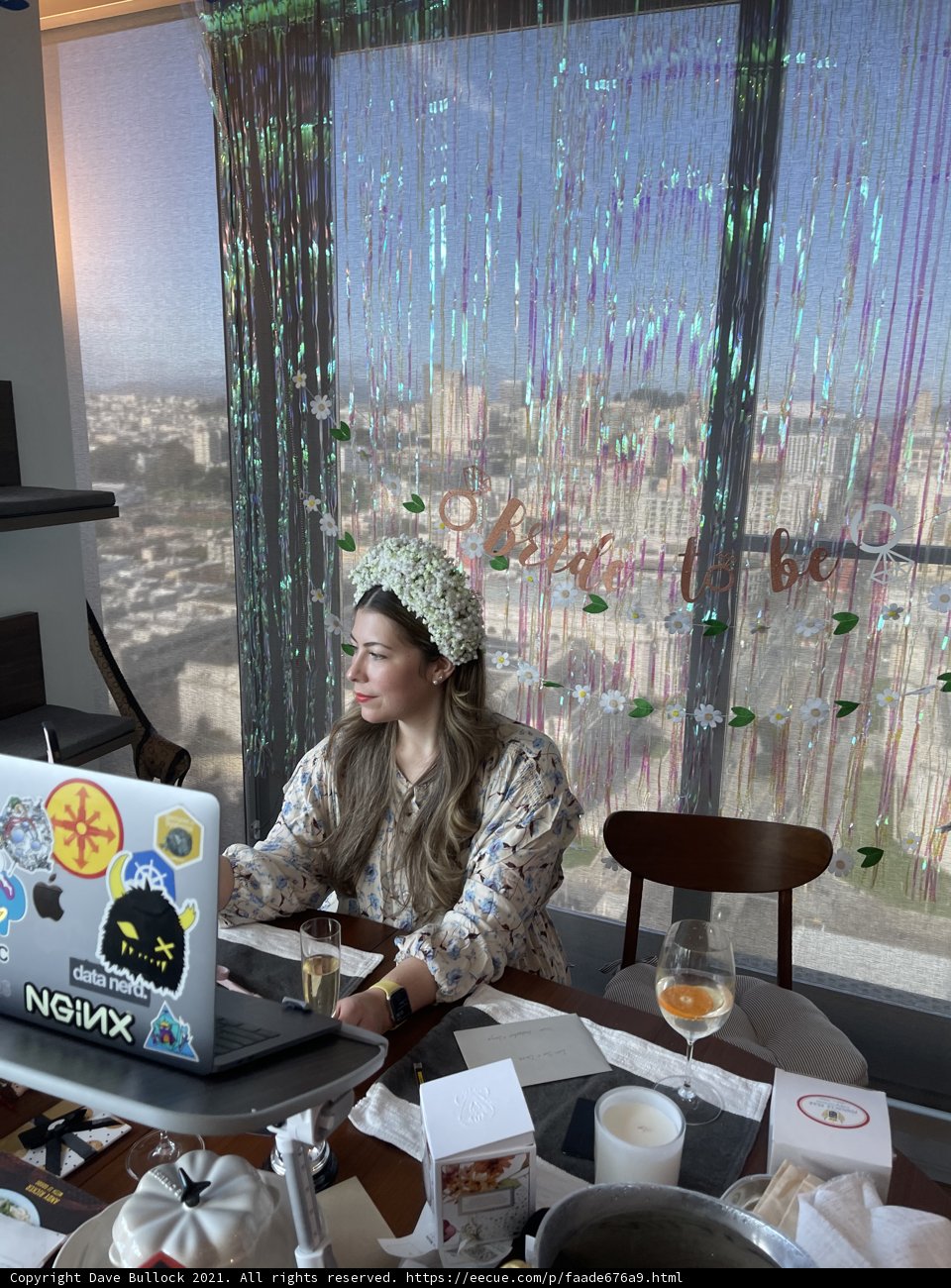 Working from a San Francisco Restaurant