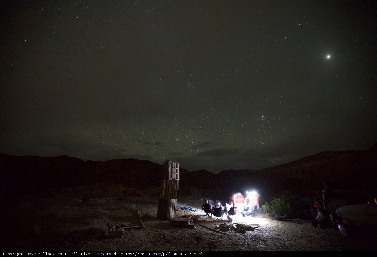 Desert Star Gazing