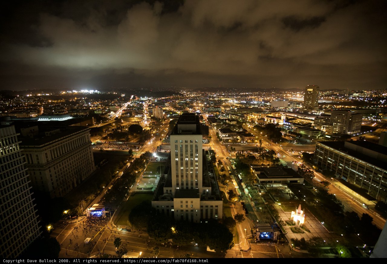 Glowing Metropolis