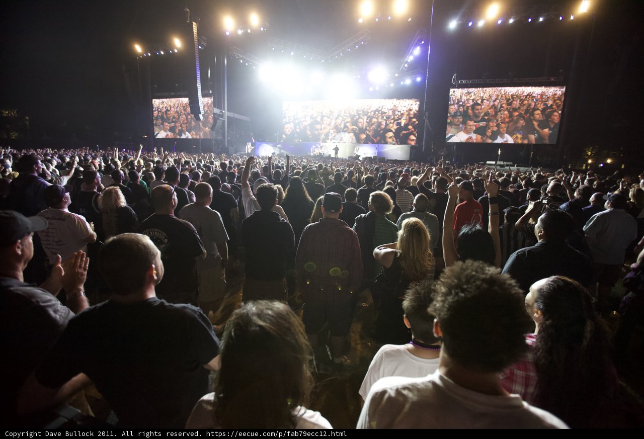 Big Four Festival Concert Crowd