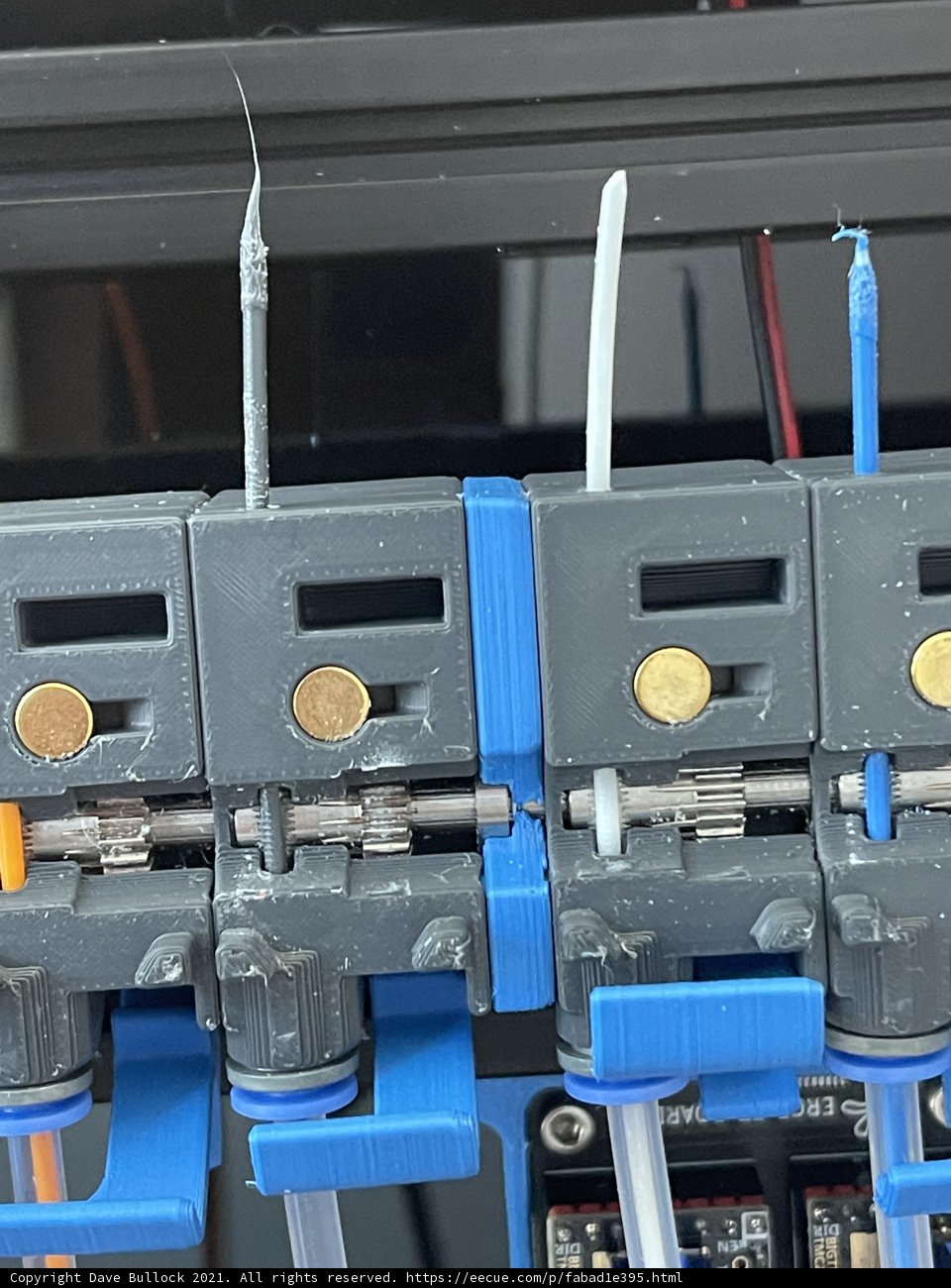 Industrial Machine with Hose Attachment