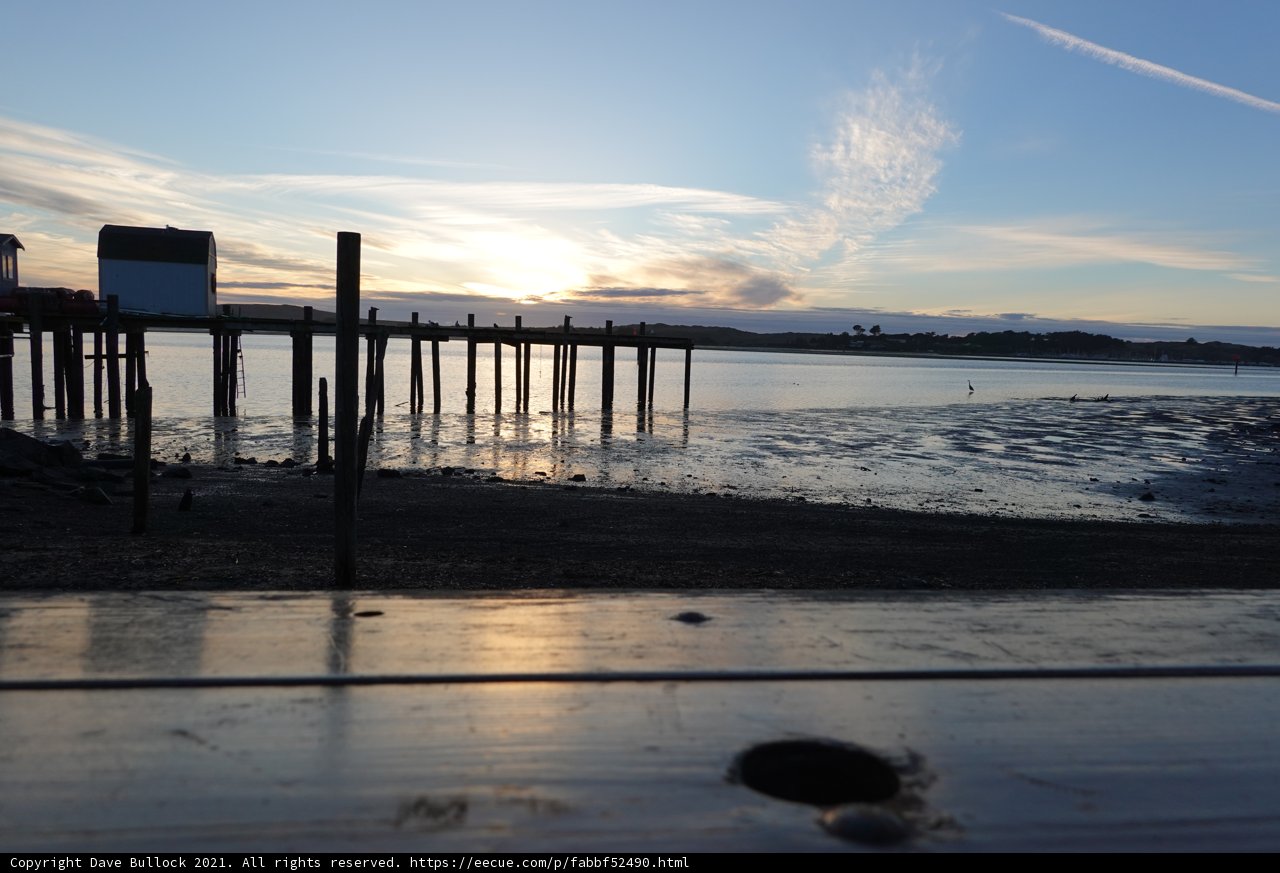 Pier Sunset Serenity