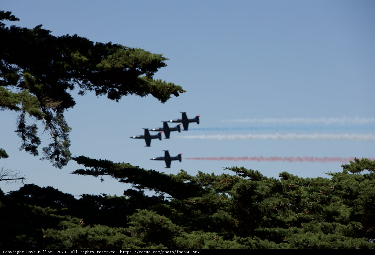The Majestic Sky Ballet at Fleet Week Air Show, 2023