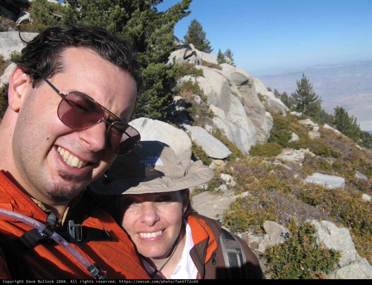 Couple Selfie at San Jacinto Mountain Summit