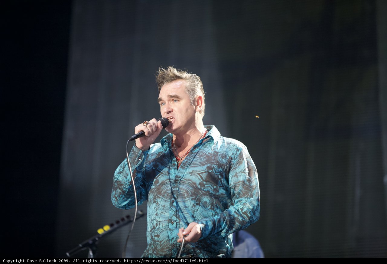 Morrissey Shines in Solo Performance at Coachella 2009