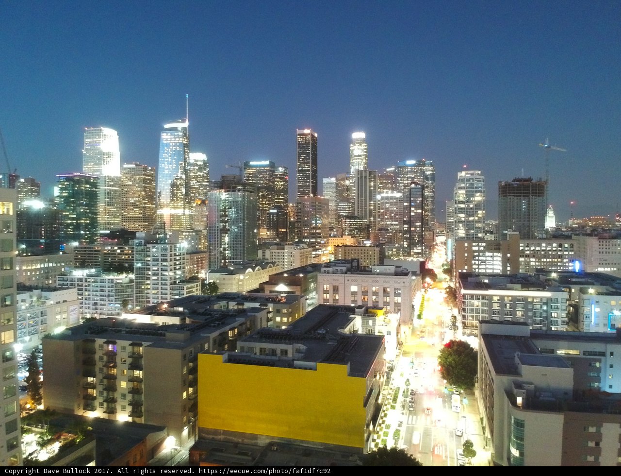 Glowing Metropolis