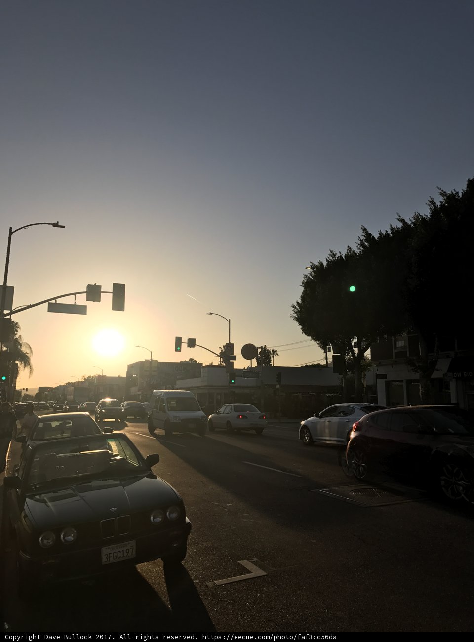 Sunset Drive in LA