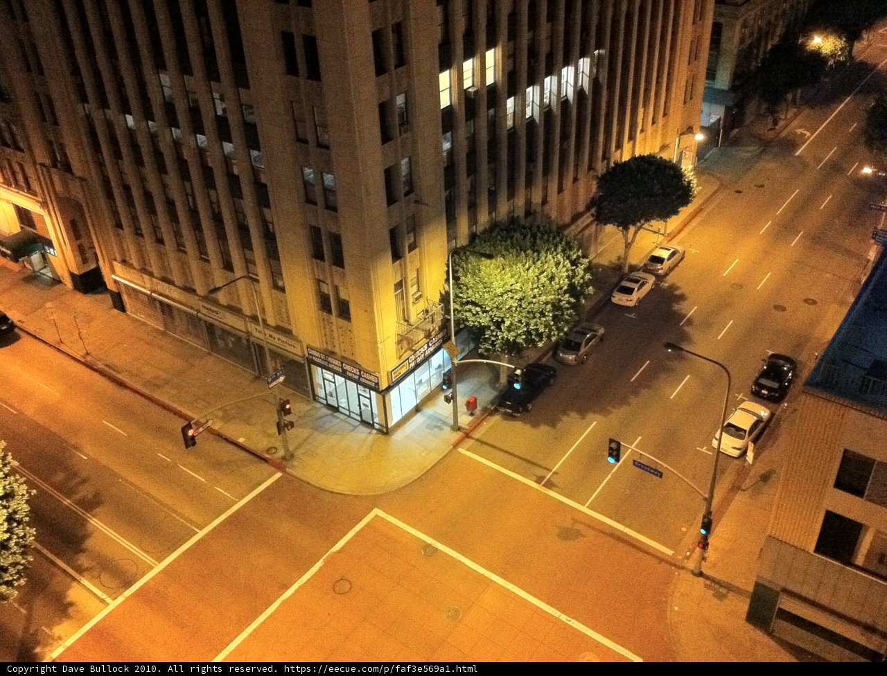 Nighttime Urban Landscape