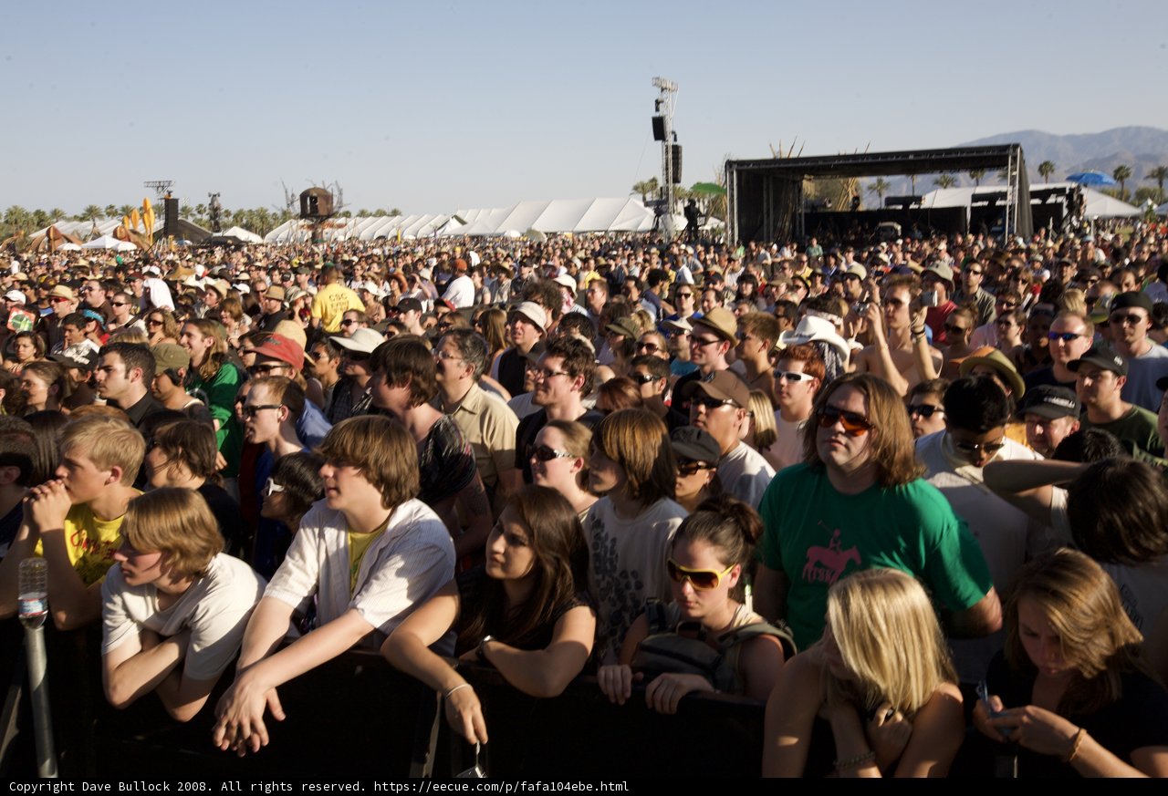 Coachella 2008 Crowd Jam