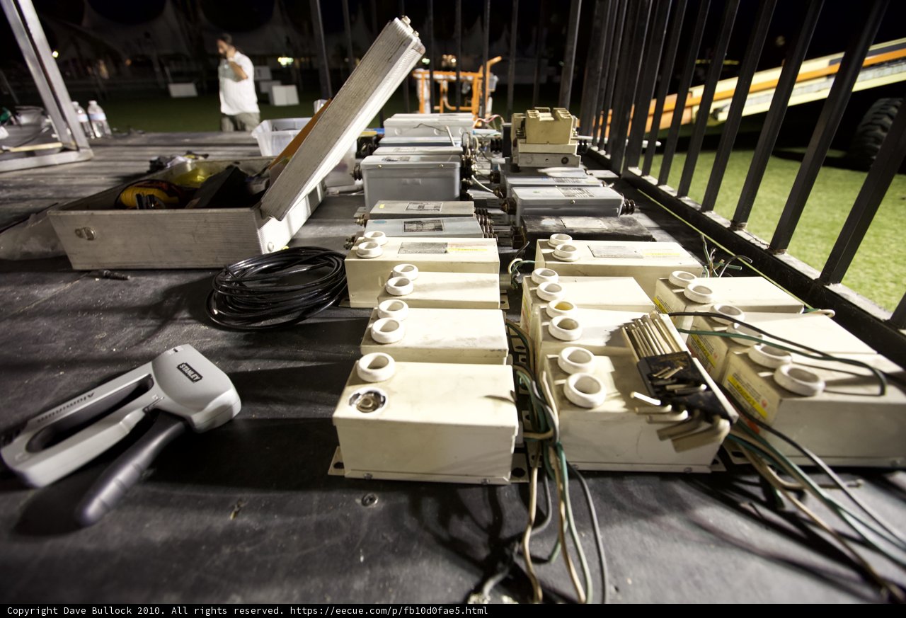Tech Set-Up for Coachella 2010