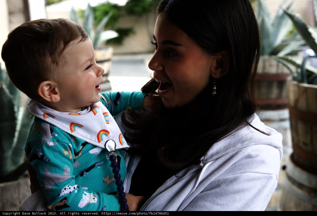 A Joyful Moment with Baby Skyela