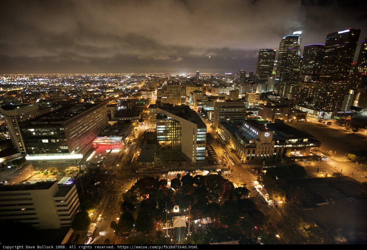 Nightfall in the City of Angels