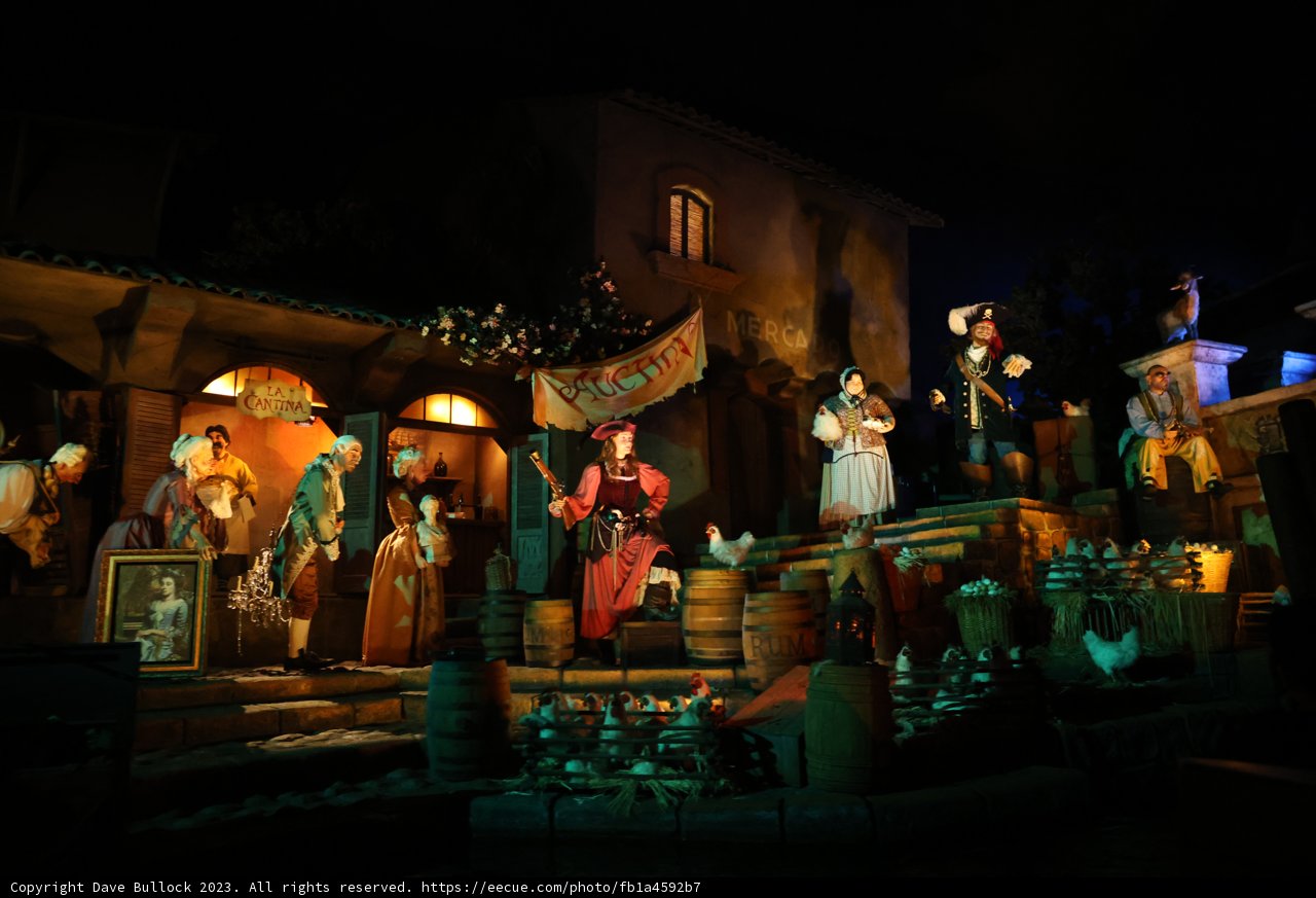 Disneyland's Pirates of the Caribbean Adventure