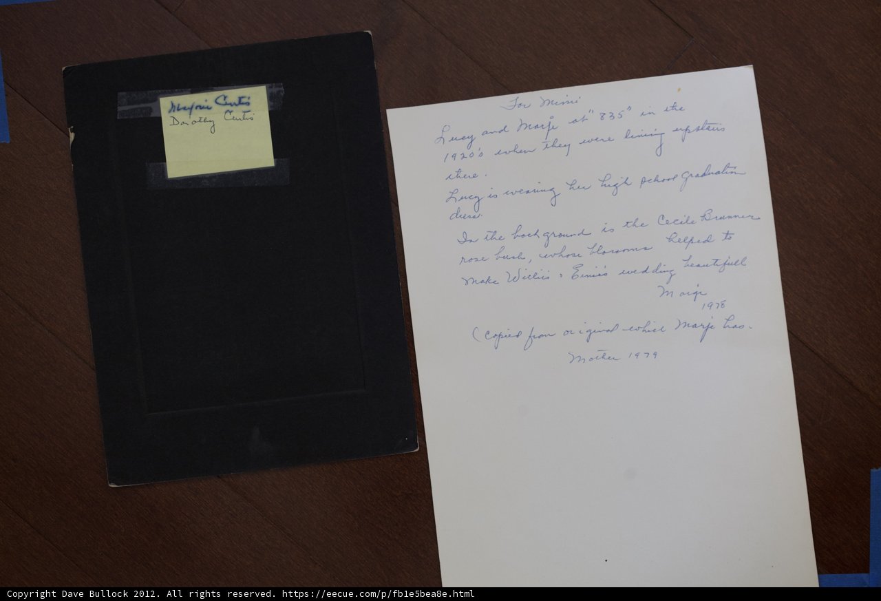 Jotting Down Important Notes Caption: A handwritten document on a piece of paper using a pen captured in the Bullock Curtis family photos in Bakersfield, California in 2012. #document #handwriting #text