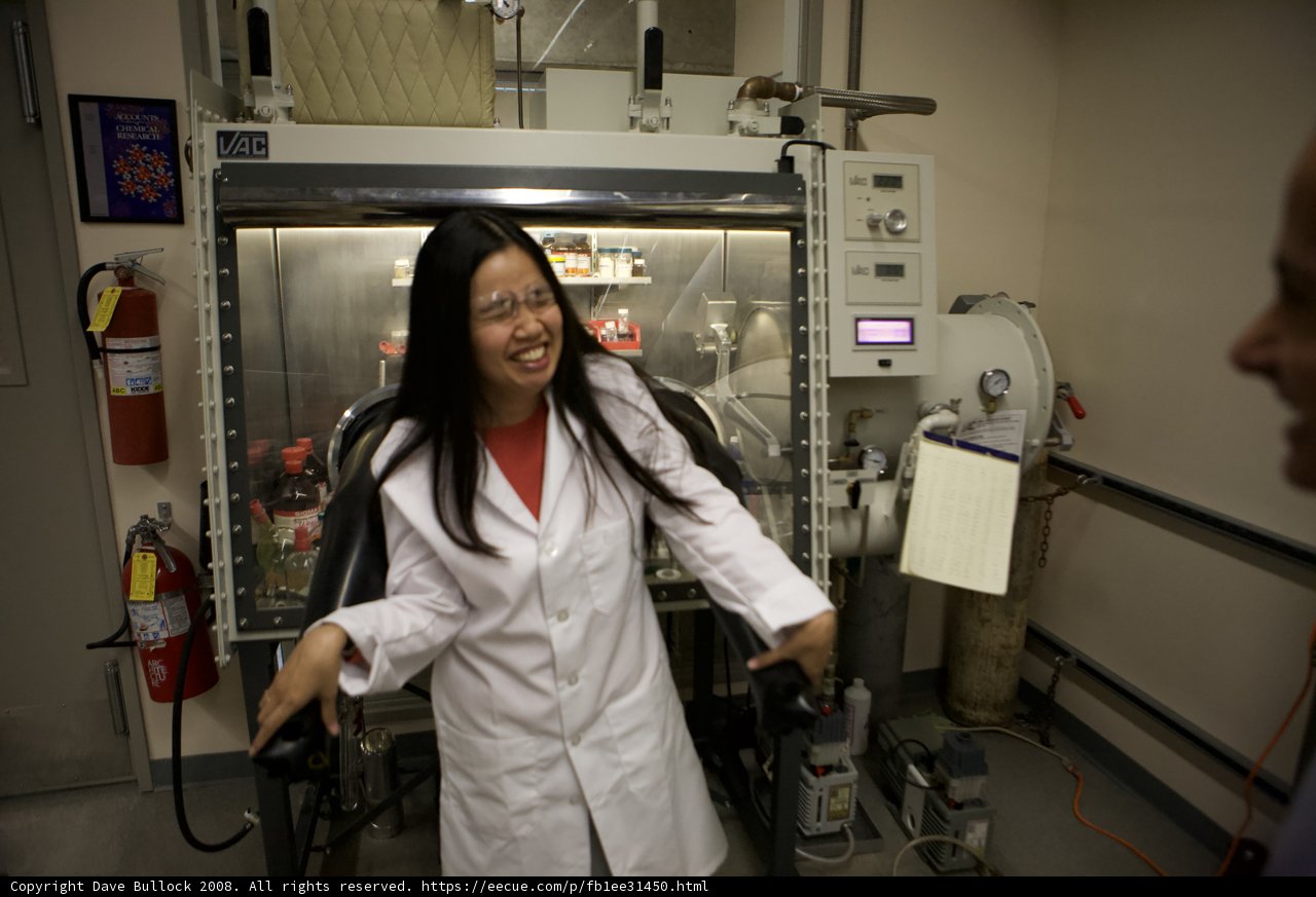 Female Scientist in a Lab Coat