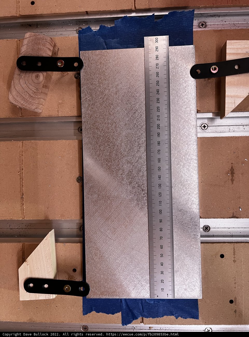 Measuring Device for DIY Mailbox
