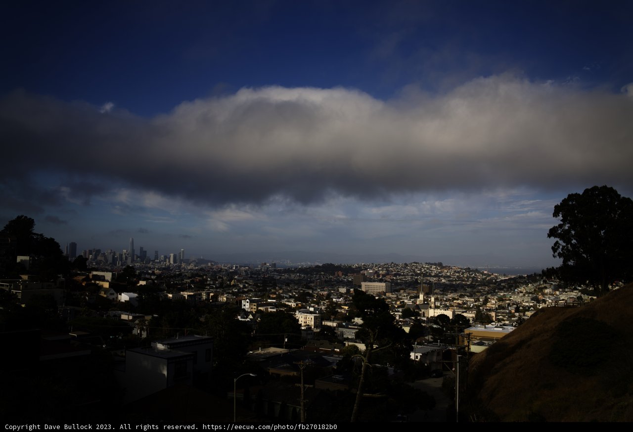 The Hillside Glance: Revealing the Urban Canvas