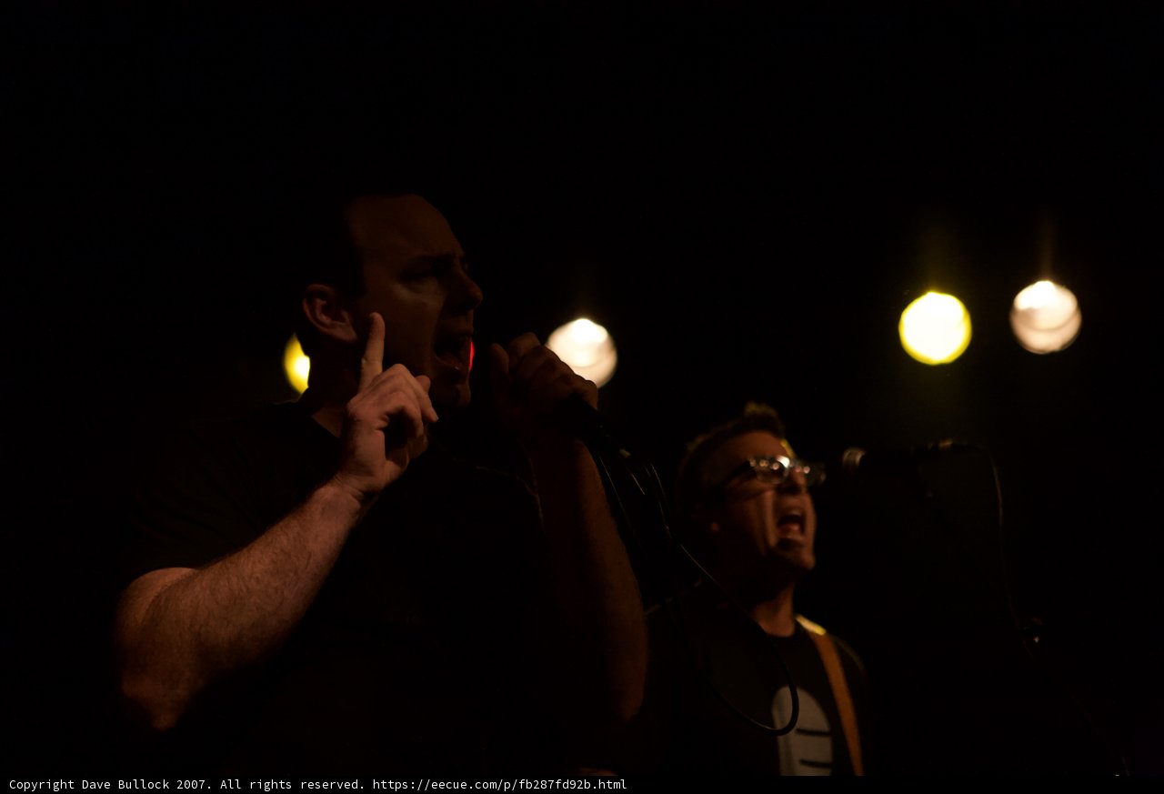 Live Performance on the Bad Religion Glasshouse Tour