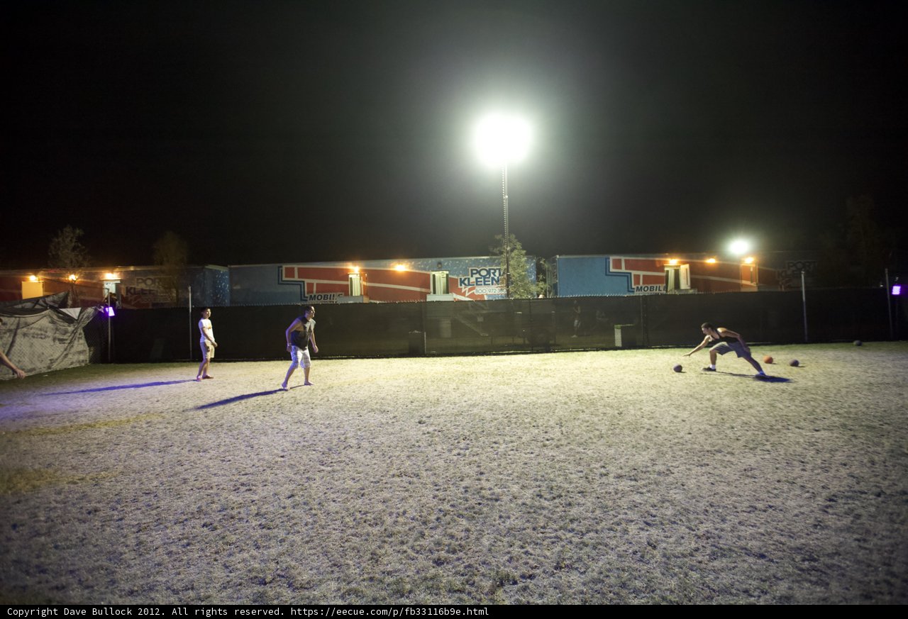 Nighttime Soccer Showdown