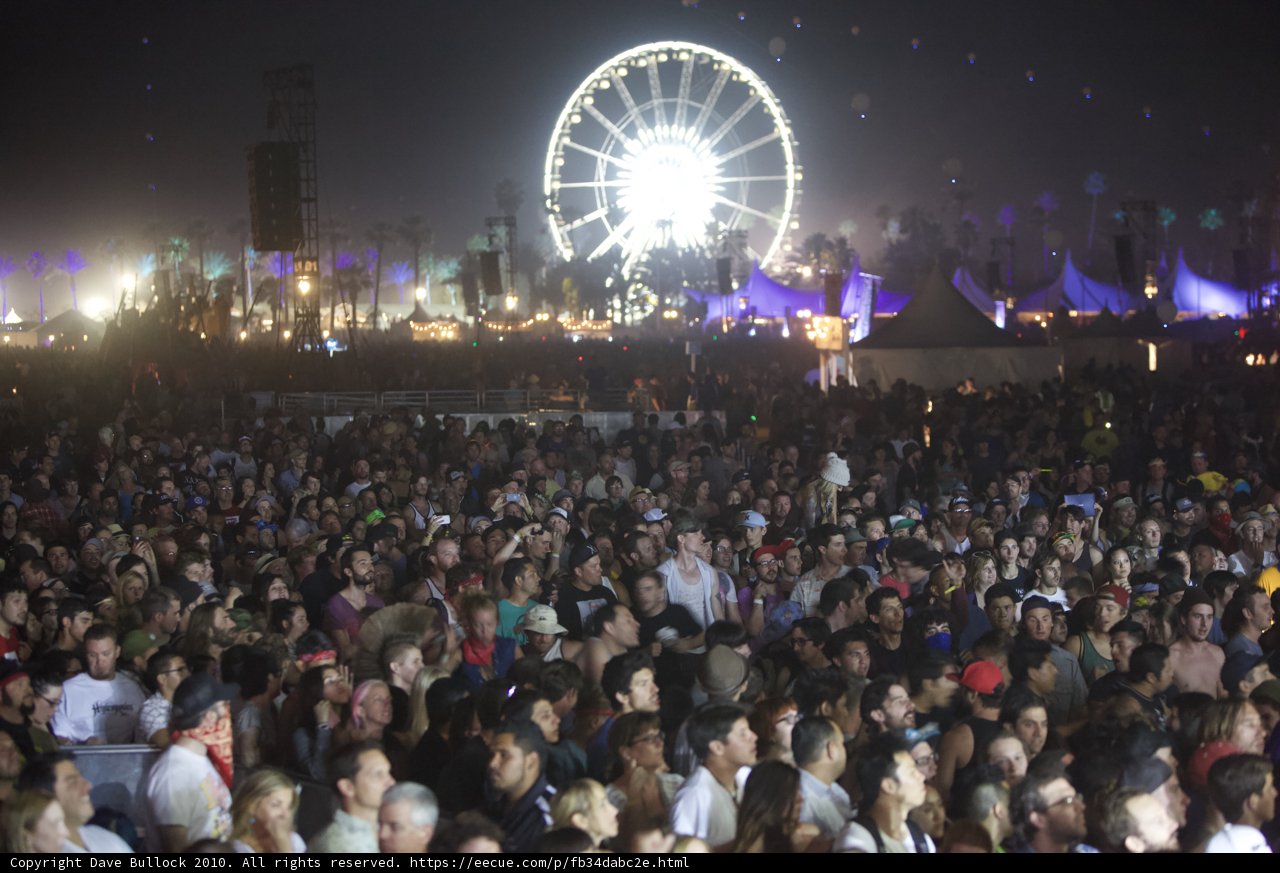 Ferris Wheel Fun at Coachella Music Festival