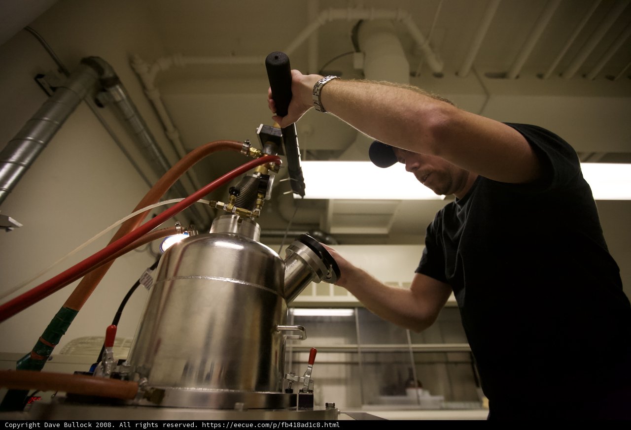 Filling the Brew Kettle