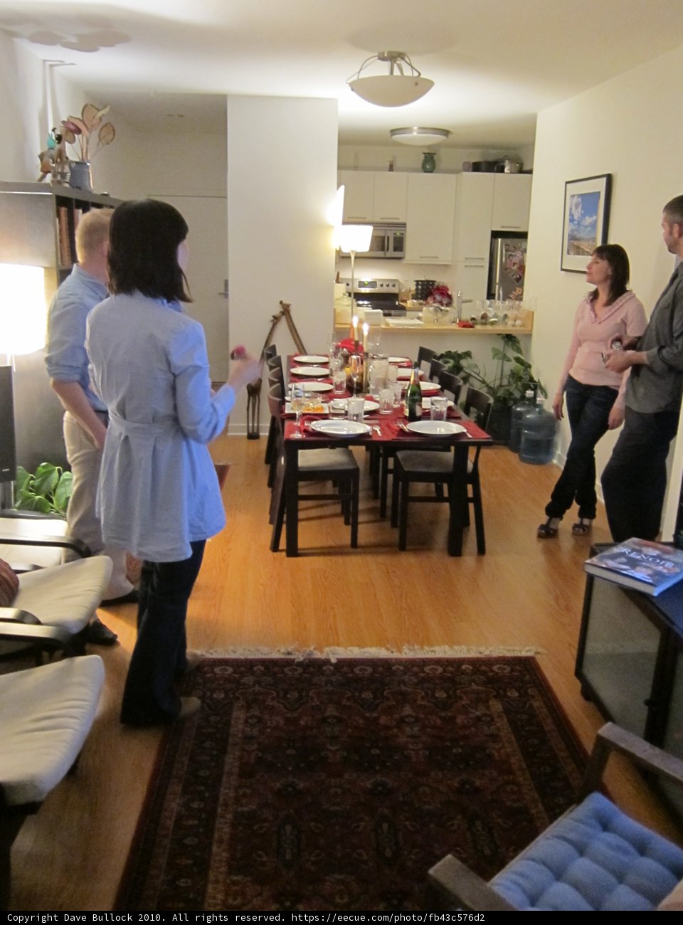 Chanukkah Dinner Party with Friends
