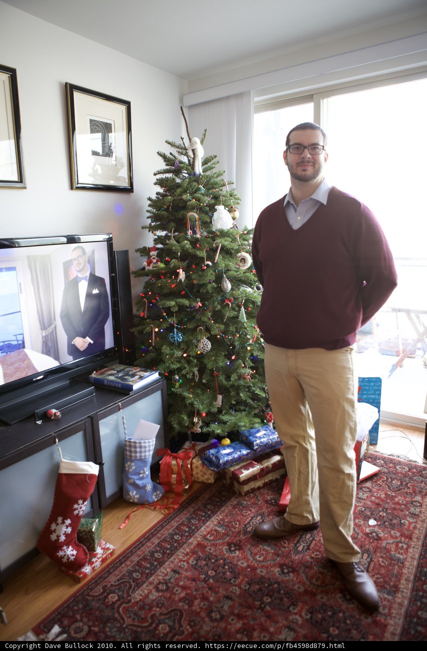 Dave B and his Festive Living Room