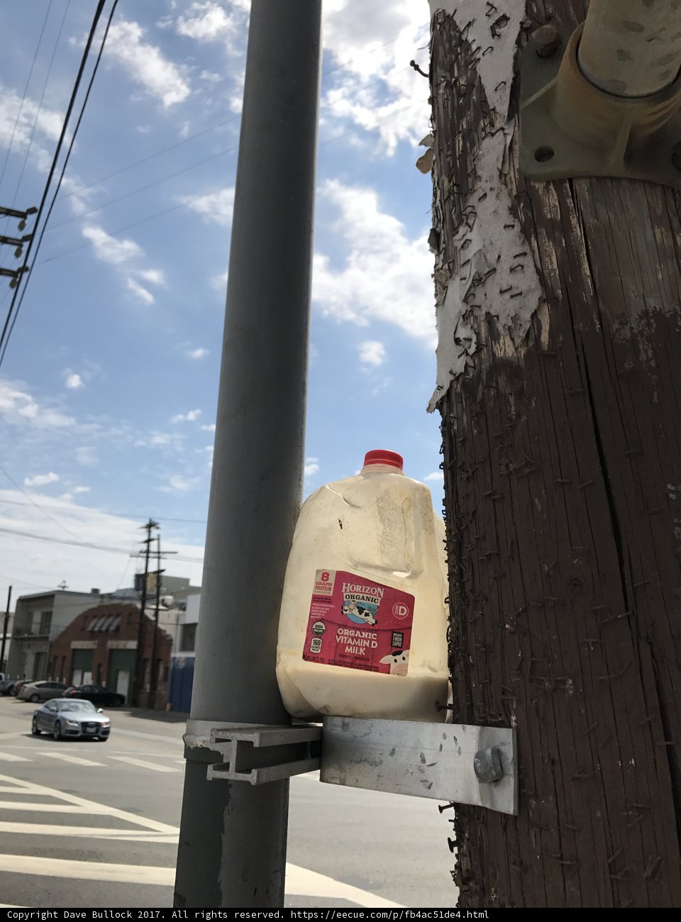 Milk on a Pole