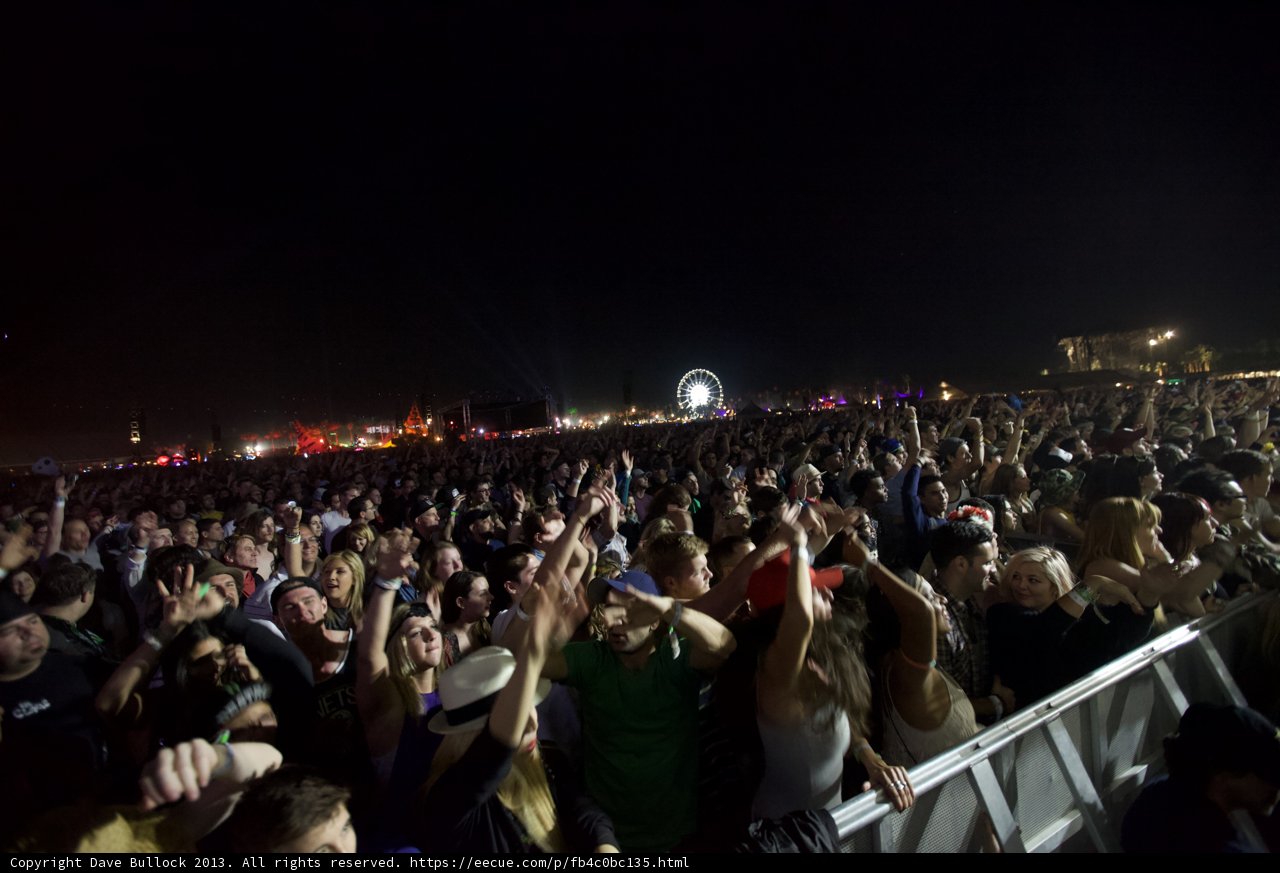 Crowd Goes Wild at Coachella Concert